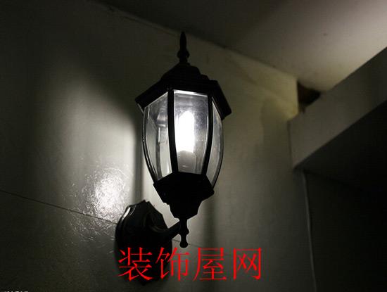 玻璃庭院壁灯